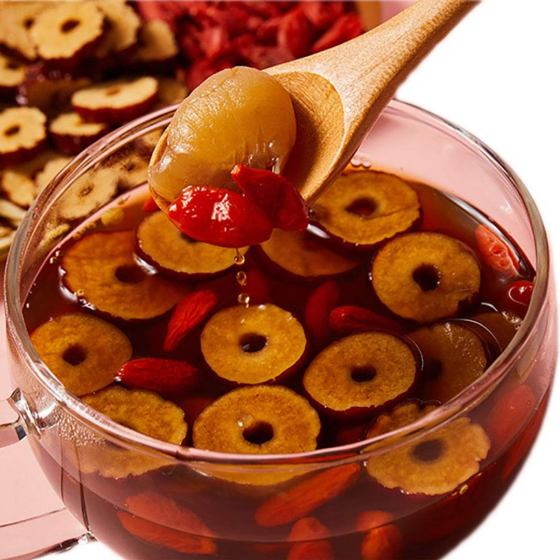 Infusion of Jujube, Goji and Longan