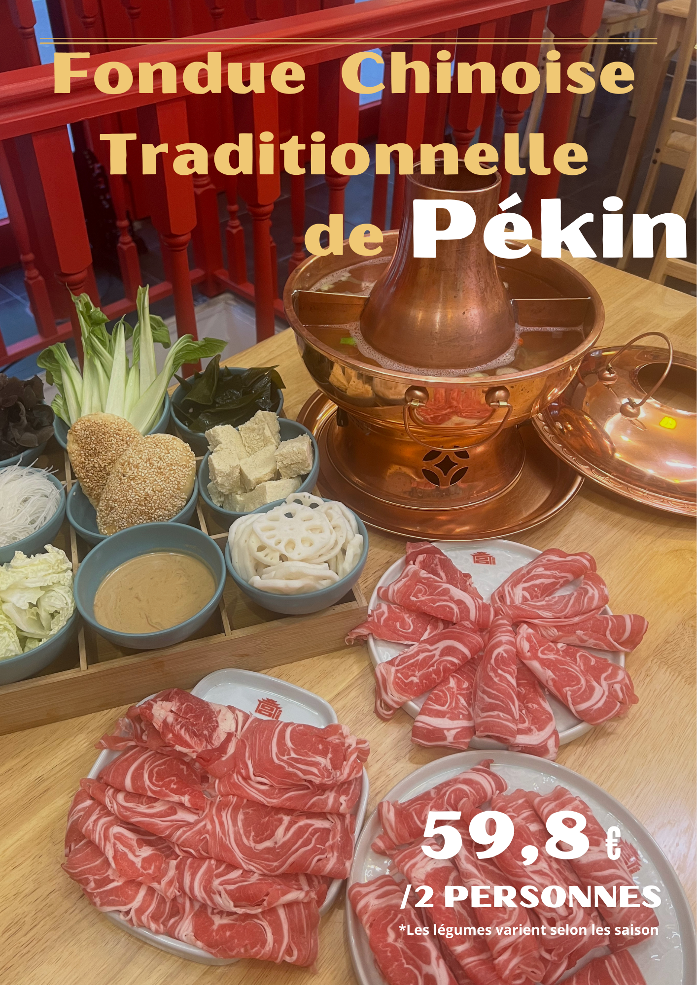  Fondue Chinoise Traditionnelle de Pékin